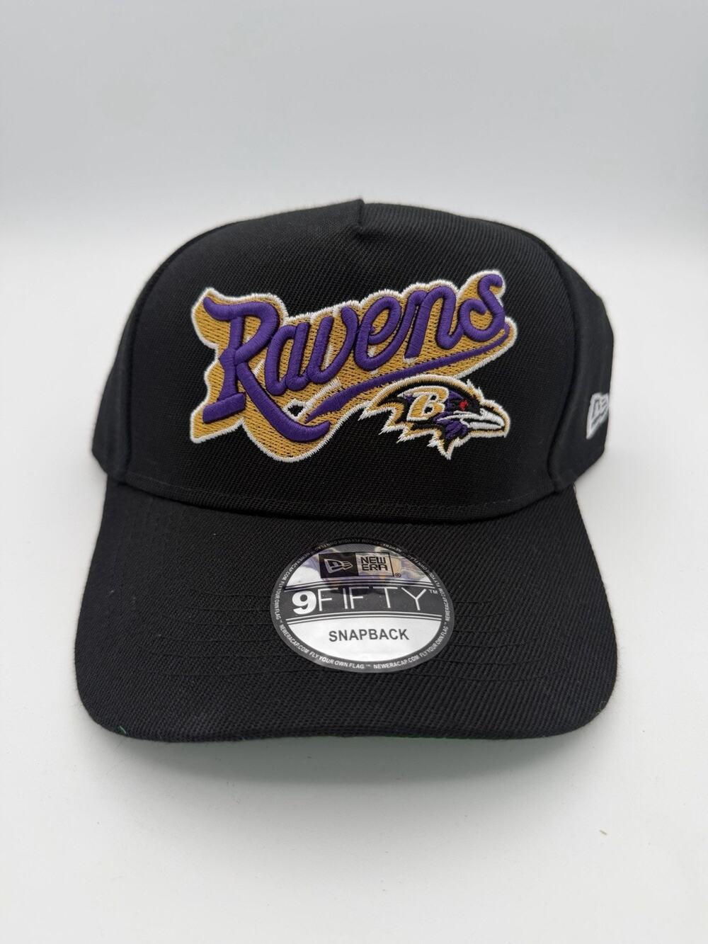 Custom New Era 9FIFTY NFL Baltimore Ravens Snapback Hat One Size